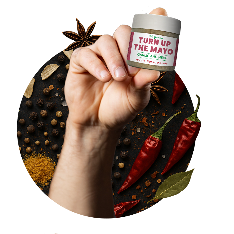 iV's Gourmet Turn up the mayo Spice blends