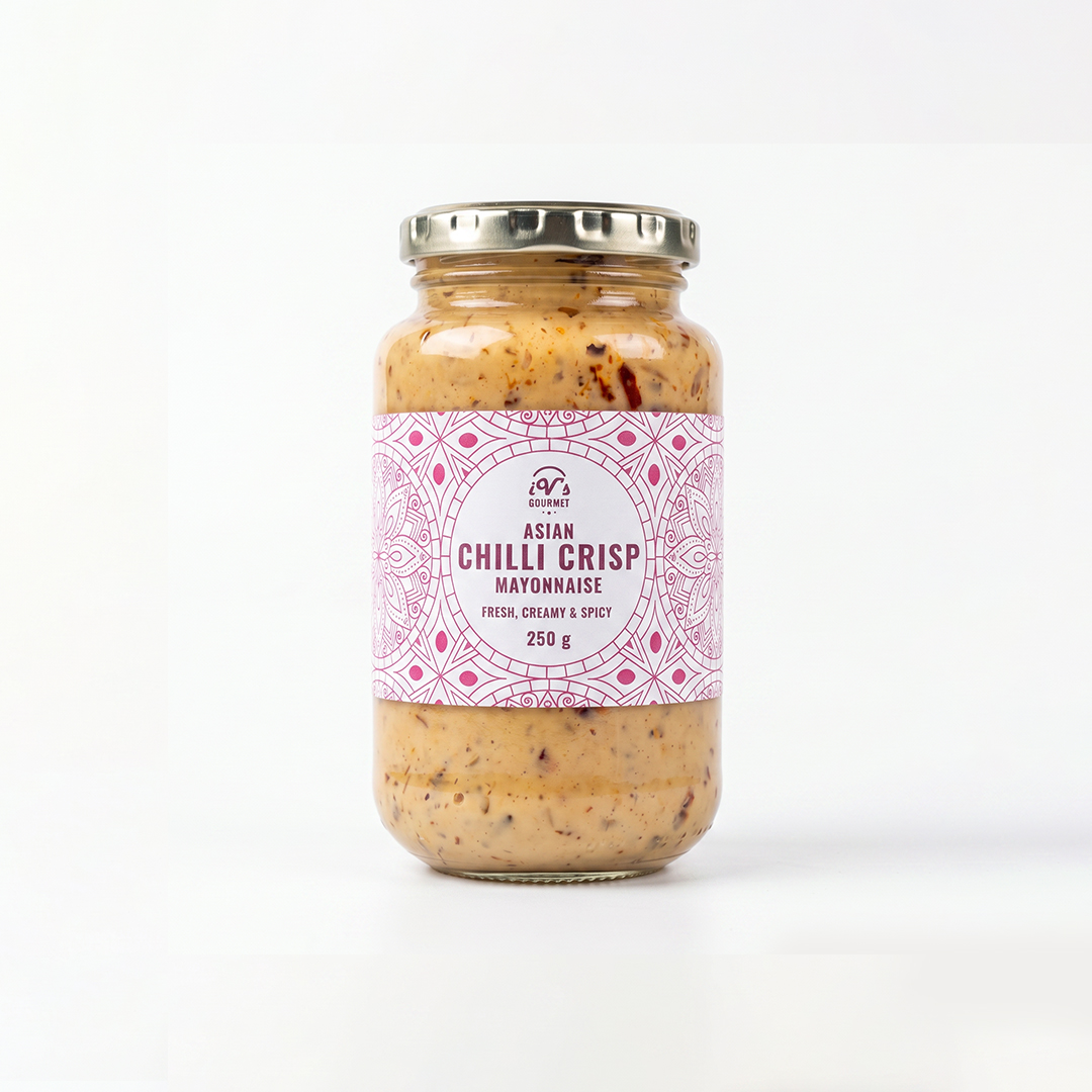 iV's-gourmet-asian-chili-crisp-mayo Asian Chili Crisp Mayonnaise - Image 1