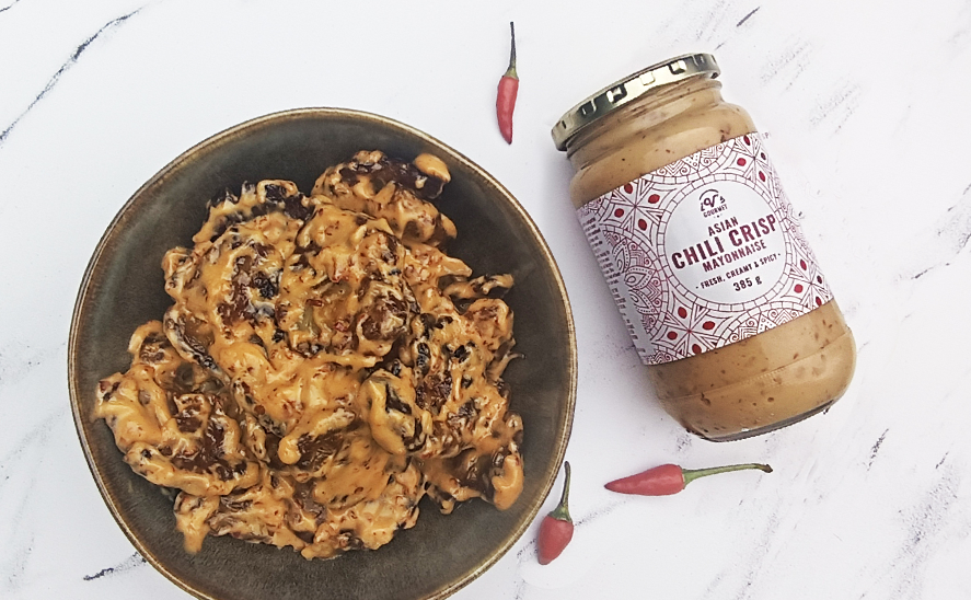 Asian chili crisp mayo recipe