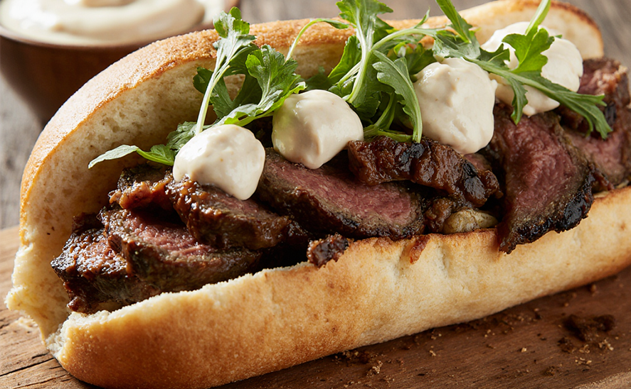 iV's Gourmet Biltong style Steak roll